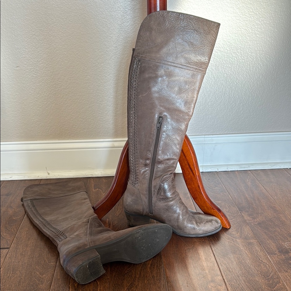 Vince Camuto Over the Knee Boots - Brown